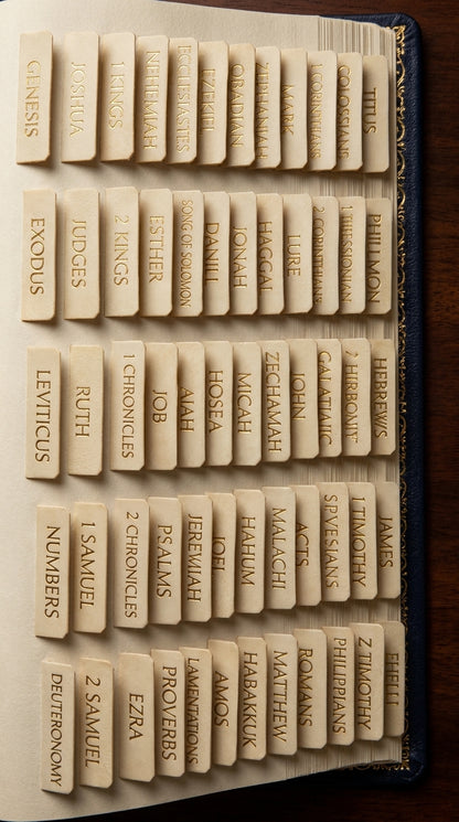 Elegant Bible Index Markers Beige